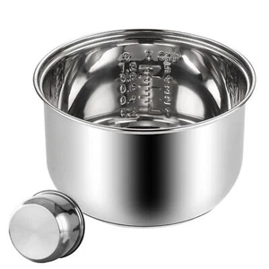 Replacement Rice Bowl Non-Stick Stainless Steel Rice Cooker Inner Bowl Universal - Picture 1 of 12