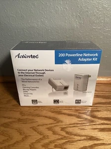 ACTIONTEC 200 Mbps Powerline Network Adapter Kit PWR200 - Picture 1 of 2