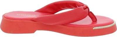 Sandalia Kenneth Cole para mujer Athens chanclas plataforma tanga deslizable coral talla 8,5 Foto 1 de 4