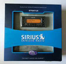 Sirius Stratus SV3-TK1 Plug & Play Satellite Radio & Vehicle Kit Brand New 