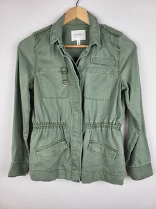 Jessica Simpson Women's Jacket Military Green Size Large - Picture 1 of 12