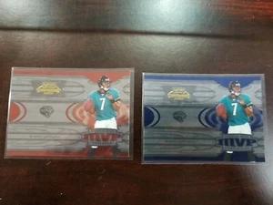 2005 Playoff Contenders Byron Leftwich MVP Contenders Blue /250 & Red /500 - Picture 1 of 8