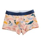 Fashionable And Cozy Men's Underwear Cotton Boxer Briefs With Cute Printing