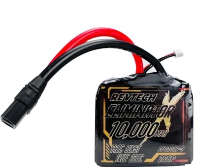 Trinity Revtech Eliminator X 2S6P 7.4V 220C 10,000mAh LiPo Drag Race Battery - Image 1 of 2