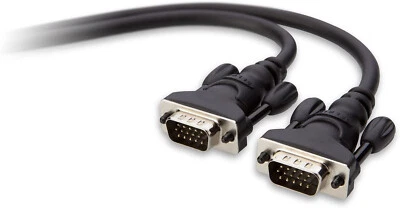 Belkin VGA Monitorkabel Anschlusskabel Videokabel HDDB15 Stecker 1,8 m Vergoldet - Bild 1 von 4