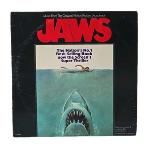 JAWS Music From The Original Motion Picture Soundtrack 1975 Vinyl LP Record... - Picture 1 of 7