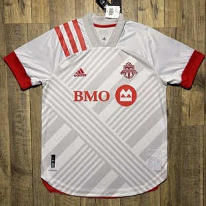 New Adidas Toronto FC 2021 Authentic MLS Soccer Jersey Men’s L NWT $150 - Picture 1 of 10