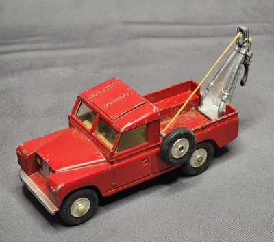 Corgi Toys #417 Land Rover 109" WB Recovery Truck Original Red Vintage Diecast - Image 1 of 4