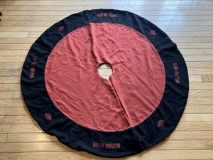 Seltener Harley Biker Motorrad Fahrer Weihnachtsbaum Rock 48 Durchmesser Metall Nieten - Bild 1 von 4