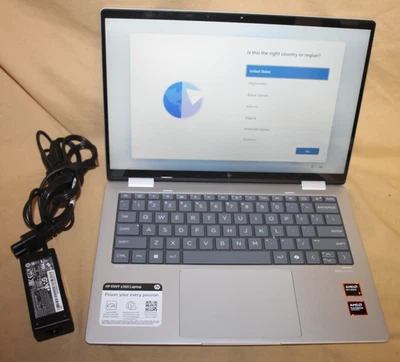 Portátil táctil HP Envy x360 2 en 1 14" WUXGA Ryzen 7 8840HS 16 GB 1 TB 14-fa0023dx Foto 1 de 4