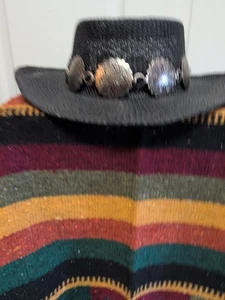 Negro hombre/mujer. Vaquero. Sombrero One Fits All Western Cobcho Hat Band  - Imagen 1 de 6