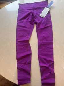 NWT LULULEMON Wunder Under Pant III BR Tender Violet Size 8 $98 Retail - Picture 1 of 5