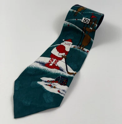 Corbata de cuello tradicional Hallmark Special para hombre 100 % poliéster feliz fiesta nueva sin etiquetas Foto 1 de 4