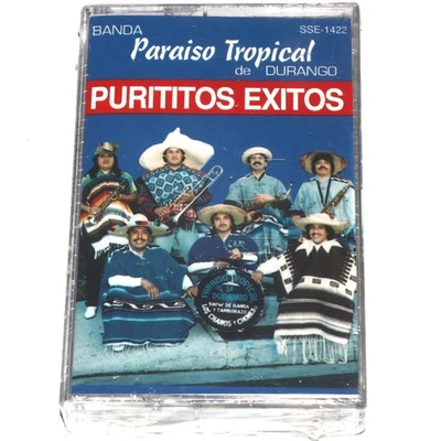 Banda Paraiso Tropical De Durango - Purititos Exitos (Cassette Tape) SEALED - Image 1 of 4