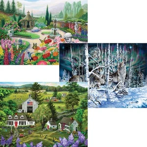 Puzzle Magic™ Scenic Views 3er Set Puzzle - Bild 1 von 1