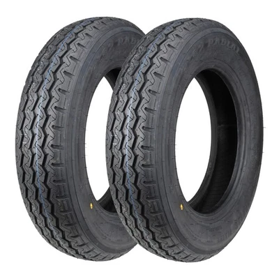 2x Sommerreifen 125R12C 81J TL CL02 Reifenset für Piaggio Ape 220 420 TM P703  - Bild 1 von 4