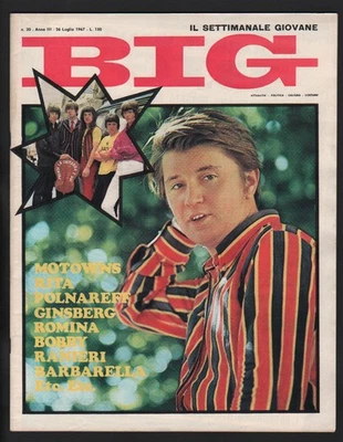 BIG 30/1967 FESTIVAL DI NAPOLI BALORDI POLNAREFF BOBBY SOLO  + POSTER MOTOWNS - Immagine 1 di 4