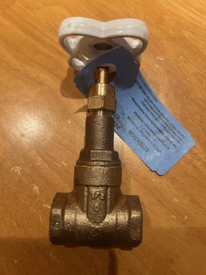 Nibco Valve T-111-LF - 1/2" Lead-Free Gate Valve - Image 1 of 4