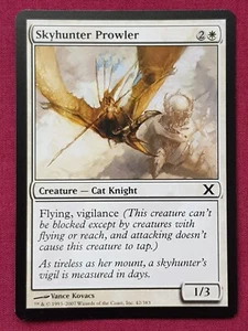 Magic The Gathering 10TH EDITION SKYHUNTER PROWLER white card MTG - Picture 1 of 2