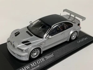 1/43 Minichamps BMW M3 GTR from 2001 in Silver Carbon Roof 400 012102. CS399 - Picture 1 of 6
