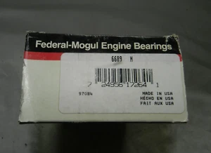 Federal Mogul 6689M Main Bearing Set STD Pontiac AMC Jeep 151 2.5L - Picture 1 of 4