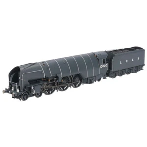Hornby R30126 LNER W1 Class Hush Hush Smoke Lifting Cowl 4-6-4 Steam Loco 1:76 - Picture 1 of 5