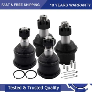 4PCS Front Upper and Lower Ball Joint Kits For Dodge Ram 2500 3500 4WD 8lugs C7 - Foto 1 di 7