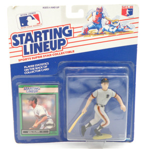 Vintage 1989 WILL CLARK Giants Starting Lineup MLB Figure 4" Kenner Sealed
