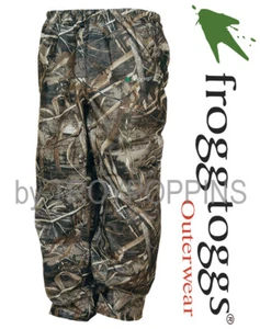 PANTALONES PARA HOMBRE FROGG TOGGS RAINGEAR-PA83102-56 PRO ACCIÓN REALTREE MAX5 CAMUFLAJE CAZA - Imagen 1 de 3