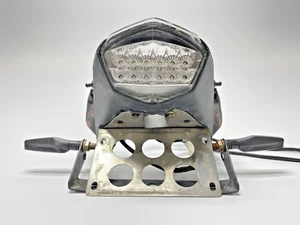 LEFT RIGHT REAR SIGNAL PLATE TAIL STOP LIGHT 2009 08-12 For NINJA 250R EX250R - Picture 1 of 7
