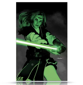 🔥 STAR WARS HIGH REPUBLIC #4 MIKE MAYHEW AVARR KRISS VIRGIN SHADOW VARIANT NM! - Picture 1 of 1