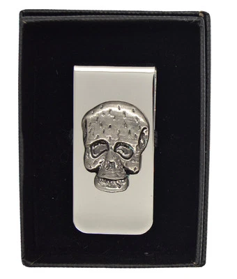 Clip para Dinero y Tarjetero Novedad Acero Inoxidable 9 Diseño Foto 1 de 2