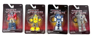 Transformers Set of 4 Keychains Megatron Bumblebee Prime Soundwave Cake Topper - Picture 1 of 10