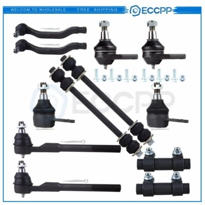 Kit de suspensión de rótulas delanteras de 12 piezas para Dodge Ram 1500 2000 2001 2x2 Foto 1 de 4