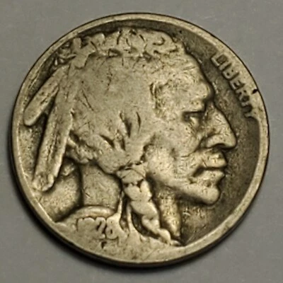 #3 Nicer Low Mintage 1928 S Buffalo Head Nickel - Image 1 of 2