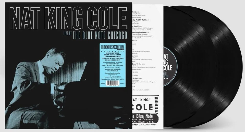 (RSD24) Nat King Cole Live At The Blue Note - Chicago RECORD STORE DAY 2024 - Image 1 of 1