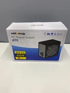 Unidad de fuente de alimentación para PC Whitenergy ATX-400W nueva PN:07358 ATX 2,2 precio de venta sugerido por el fabricante: 99 GBP - Imagen 1 de 2