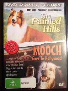 LASSIE - THE PAINTED HILLS & MOOCH GOES TO HOLLYWOOD Like New DVD R4 - Picture 1 of 2