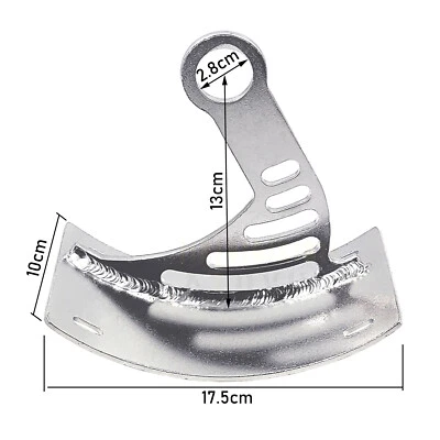 Изогнутый кронштейн для номерного знака серебристый для 2006-2012 Yamaha YZF-R6 /2006-2011 M109R - Изображение 1 из 4
