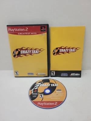 Crazy Taxi Greatest Hits (Sony Playstation 2 ps2) Complete Tested CIB Manual - Image 1 of 4