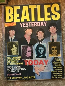 1975 THE BEATLES YESTERDAY AND TODAY MAGAZINE - Picture 1 of 1