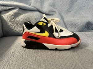  Nike Air Max 90 2019 Shoes Sneakers 833416-120 Multi Color Little Kid Size 9C - Picture 1 of 7