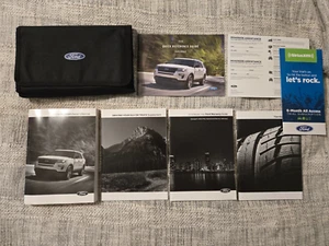 2018 FORD EXPLORER XLT LIMITED PLATINUM SPORT OWNER MANUAL BOOKS SET + CASE OEM - Picture 1 of 6