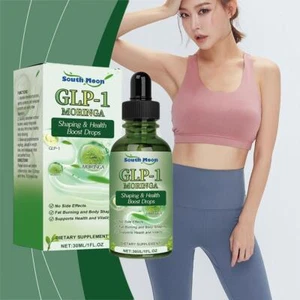 30ml GLP-1 Moringa Slimming Health Boost Drops Liquid - Fat Burning Body Shaping - Picture 1 of 14