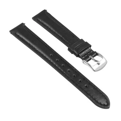 StrapsCo Women's Classic Smooth Leather Watch Band - Quick Release Strap - Image 1 of 4