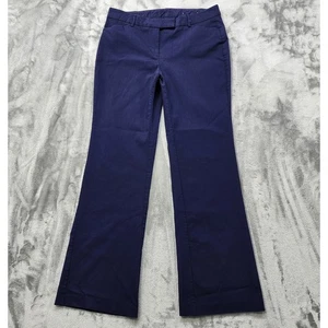 Maurices Pants Womens 11/12 Blue I AM SMART Mid Rise Bootcut Stretch Office - Picture 1 of 11