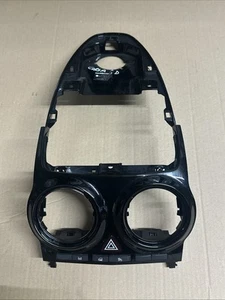 Vauxhall Corsa D Middle Console Vent Surround Hazard Black Facelift 2011-2013 B7 - Picture 1 of 5