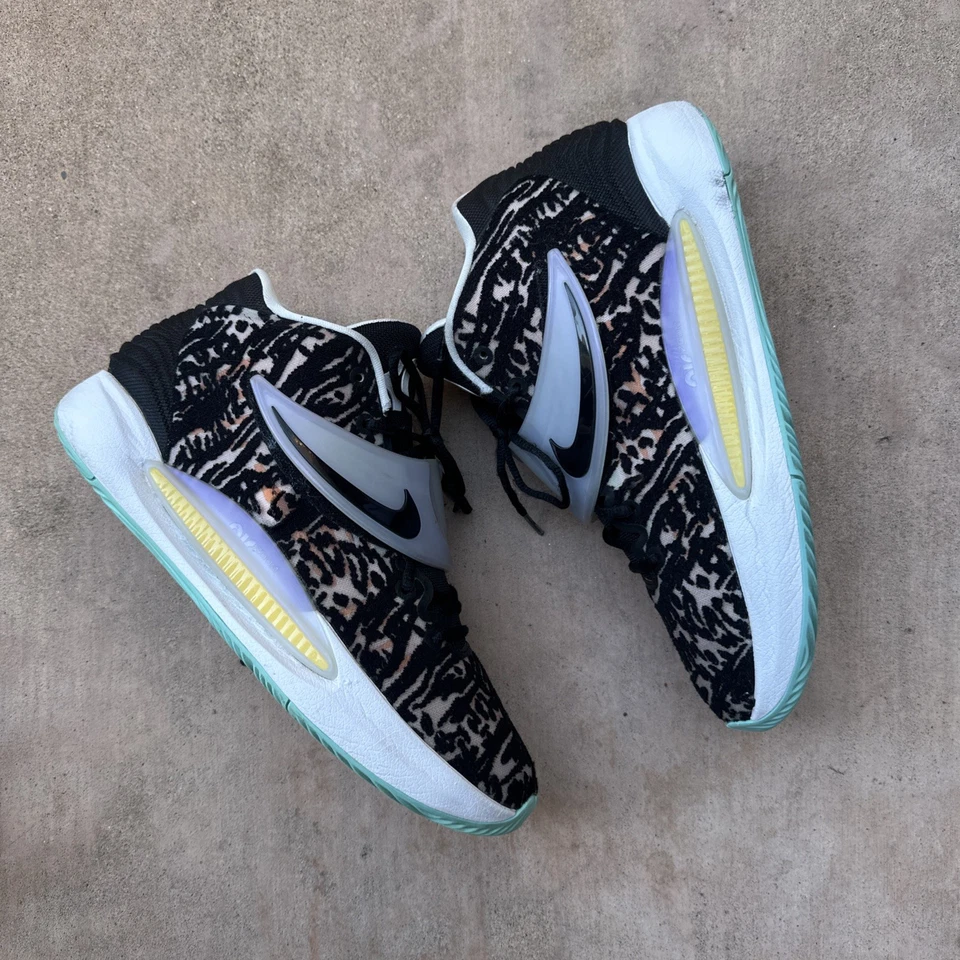 Size 11.5 - Nike KD 14 Black White - Image 1 of 4