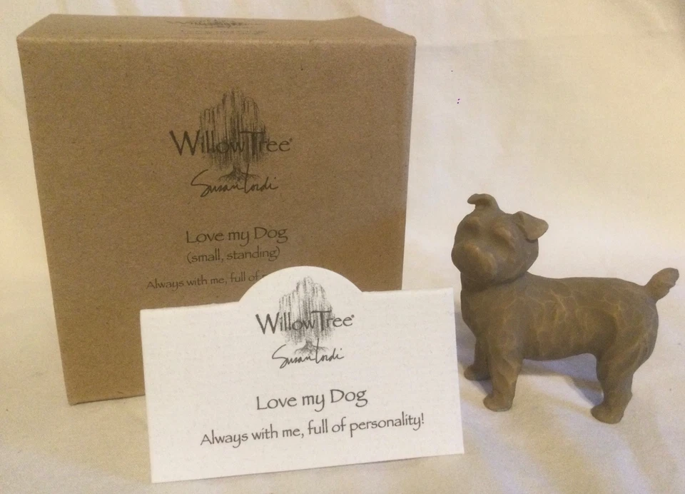 DEMDACO - HOME Willow Tree Love My Dog (Small, Standing 27791 BRAND NEW Free Shipping