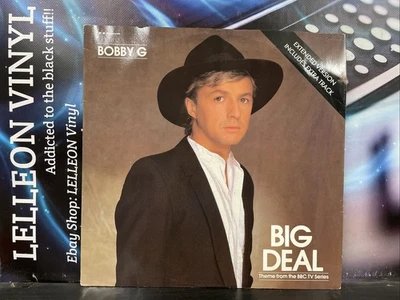Bobby G Big Deal 12” Single Vinyl Record 12RSL151 A1/B1 TV Pop 80’s BBC Big Deal - Image 1 of 4
